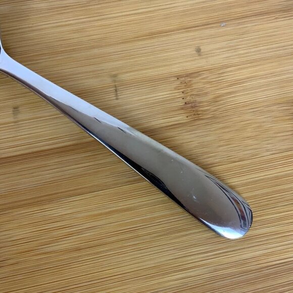 Inox 18/10 Stainless Steel Soup Spoons Lot Of 4 Round Bowl - Picture 3 of 4